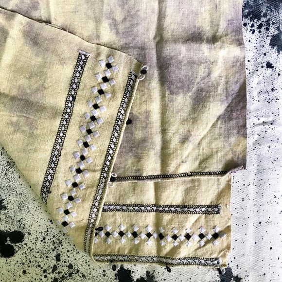 vintage handmade tea towel - Picture 1 of 10